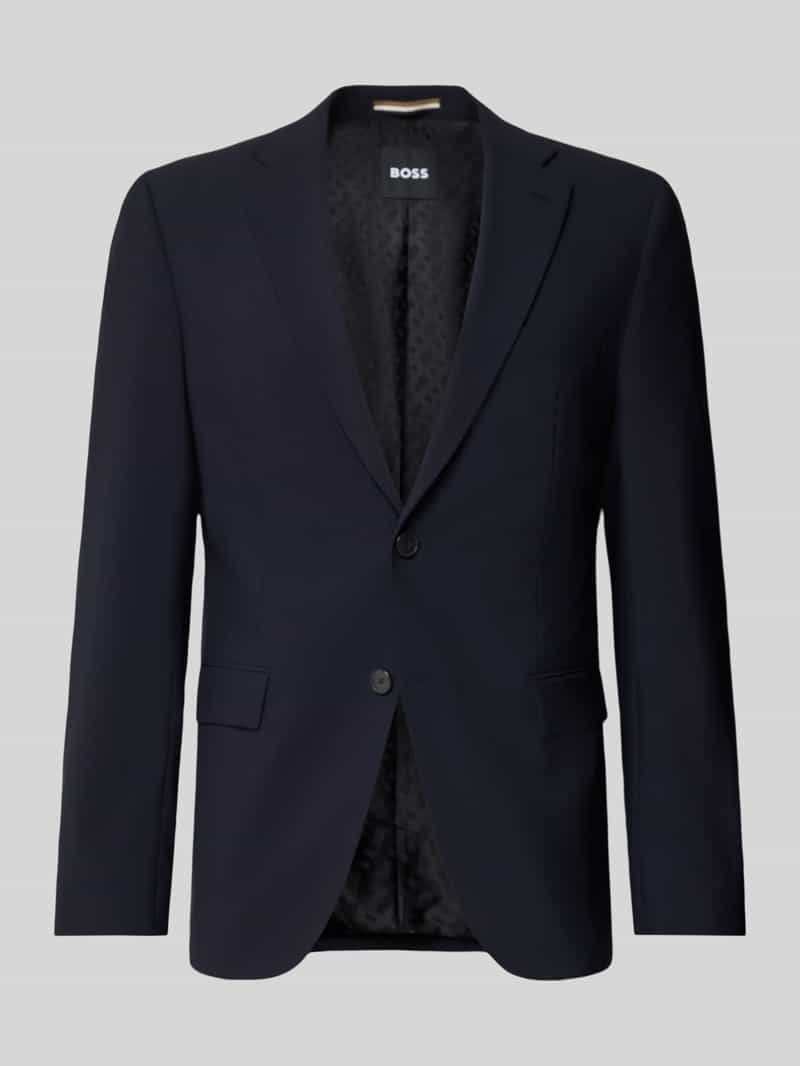 Slim fit colbert van scheerwolmix model 'HARVEY'
