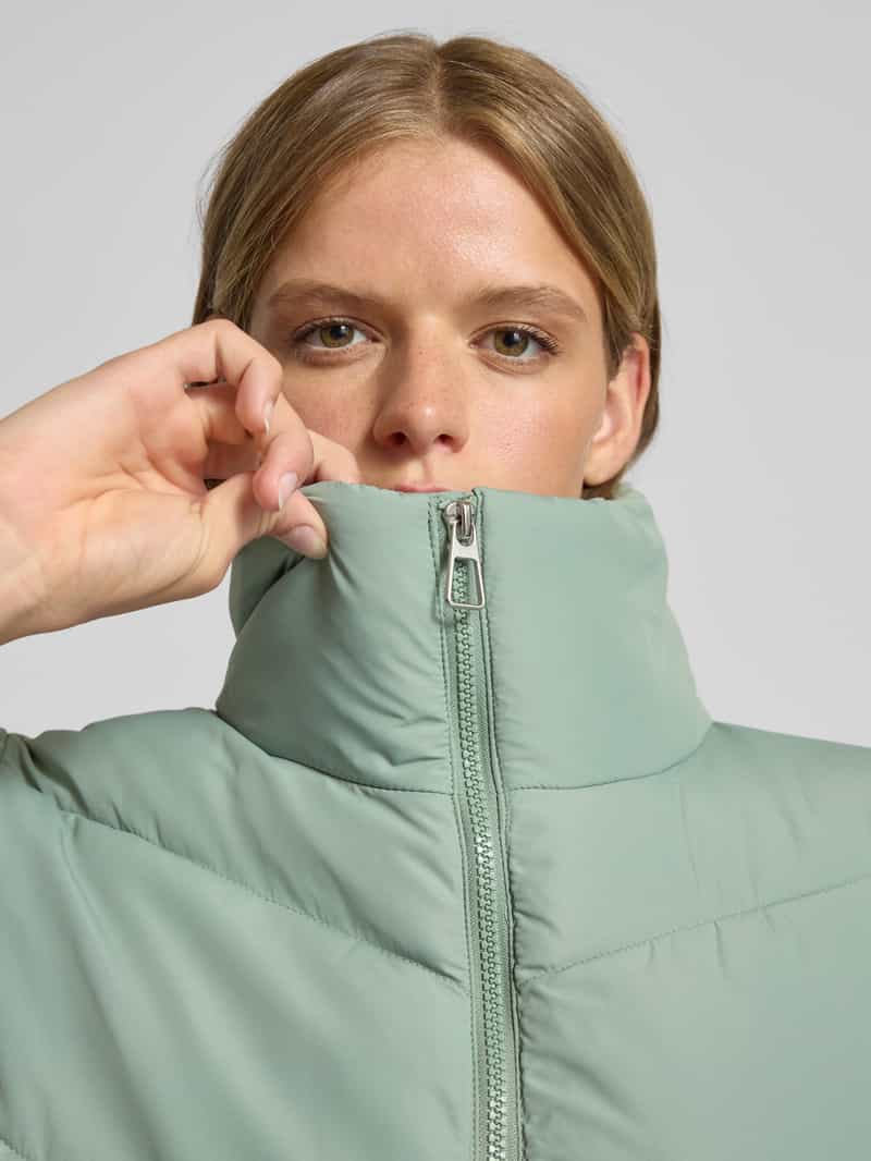 Only Regular fit gewatteerd jack met opstaande kraag model 'MAGGI LIFE'