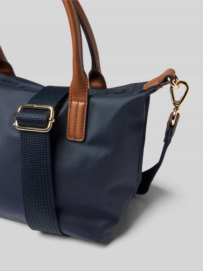 Tommy Hilfiger Schoudertas met echt leer model 'POPETTE'