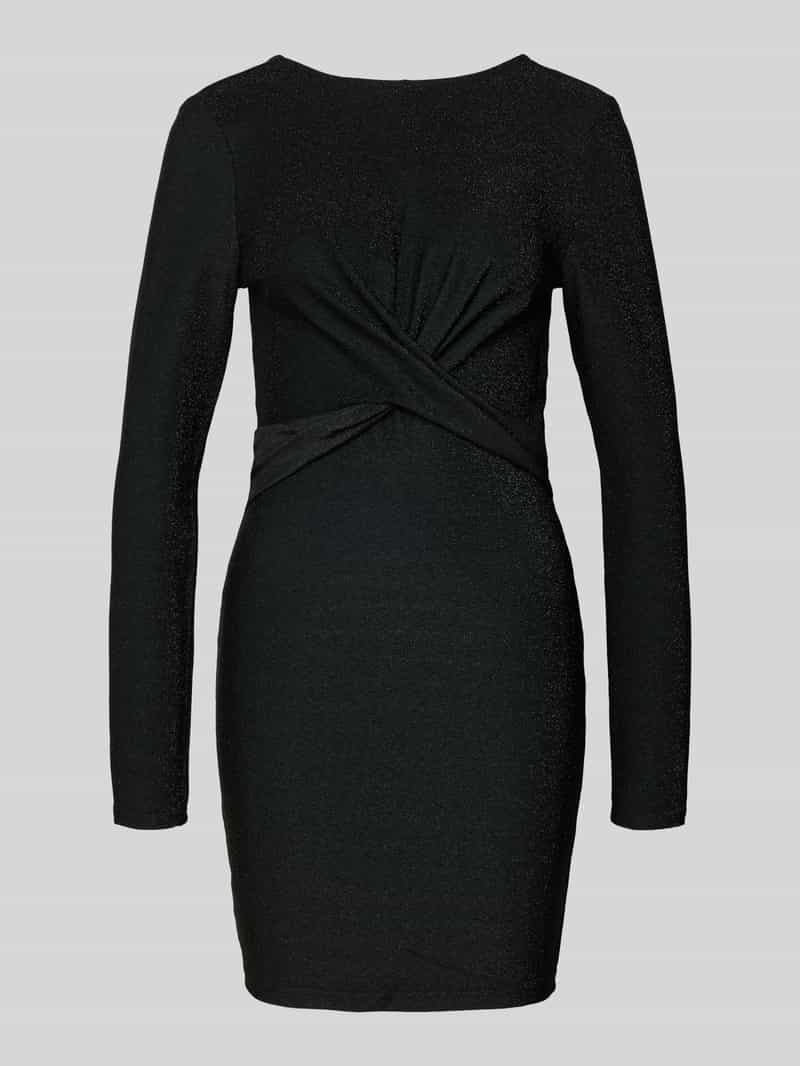 Only Getailleerde cocktailjurk in wikkellook model 'RICH'