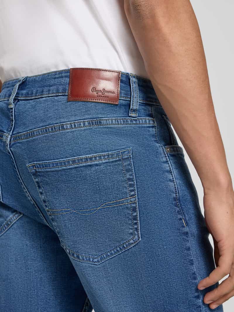 Pepe Jeans Straight fit jeans van katoenmix model 'CASH'