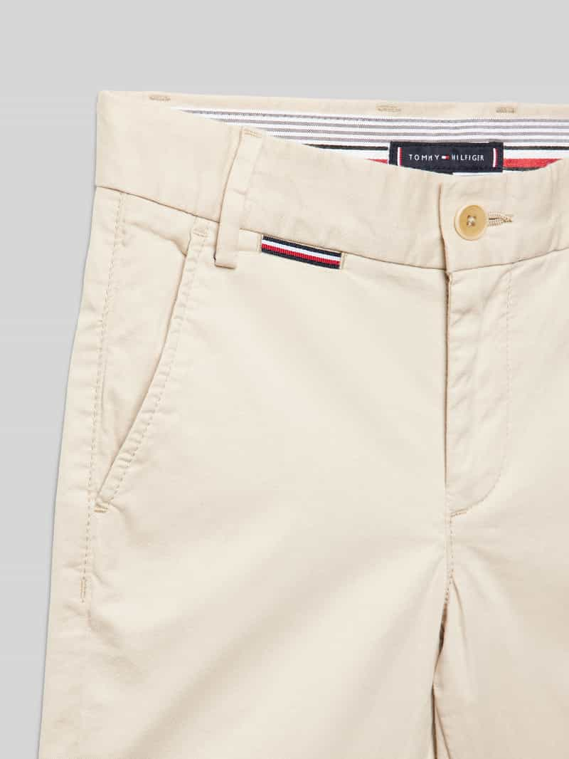 Tommy Hilfiger Kids Bermuda met Franse steekzakken