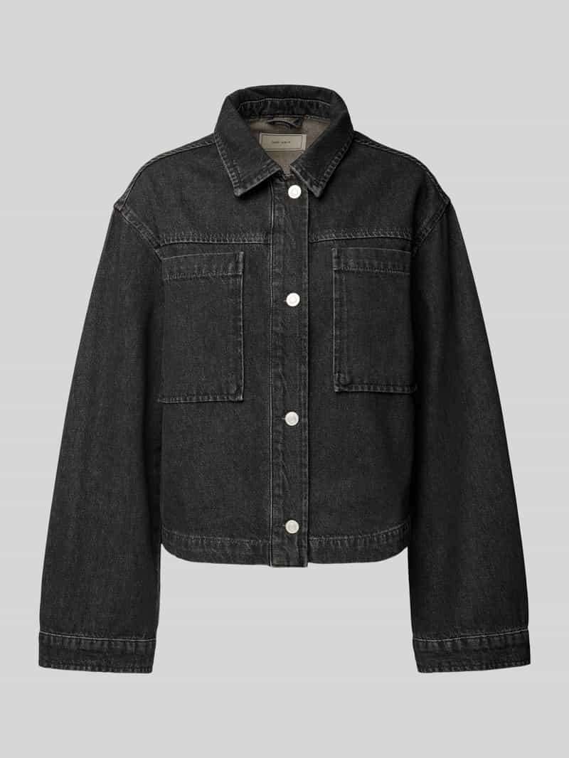 NEO NOIR Jeansjack met opgestikte borstzakken model 'Emilia'