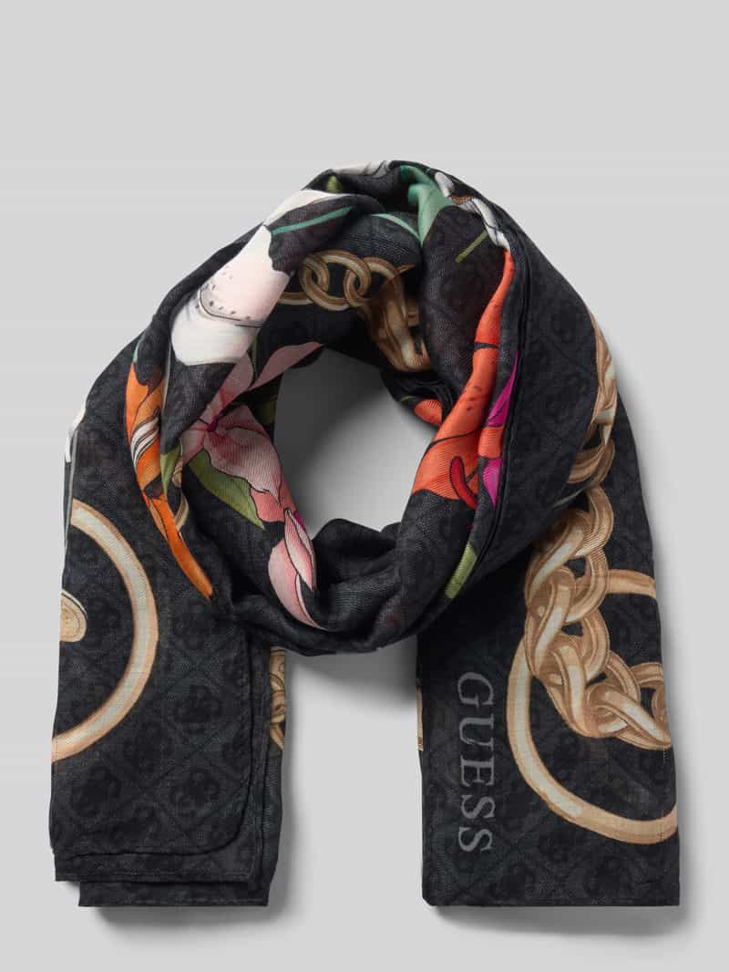 Guess Sjaal met labelprint model 'KEFIAH'