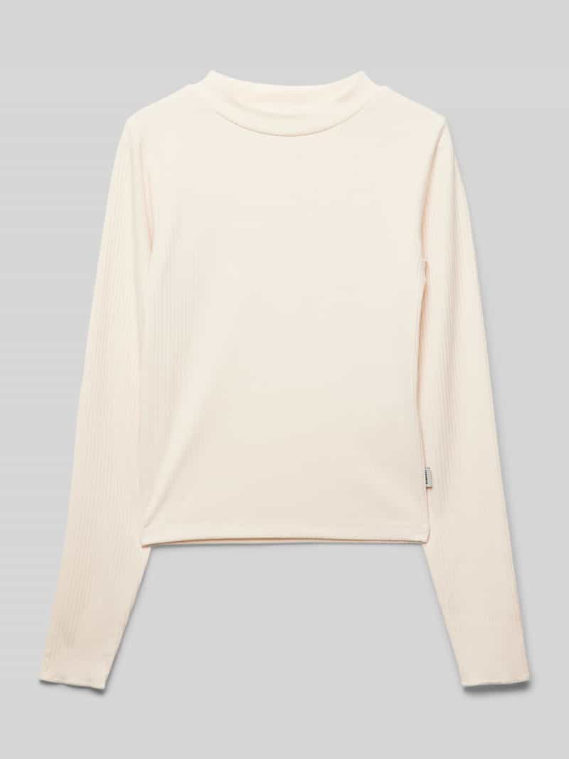 Garcia Shirt met lange mouwen in riblook