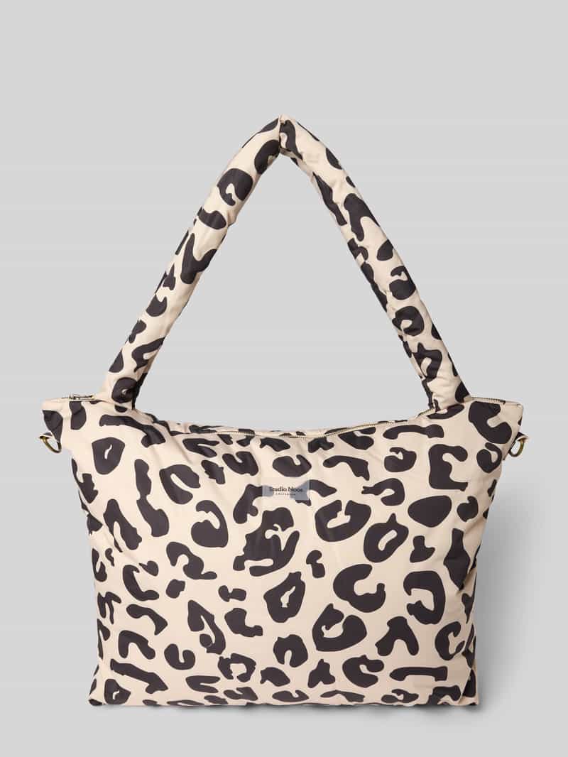 STUDIO NOOS Shopper met dierenprint model 'Holy Cow Puffy'