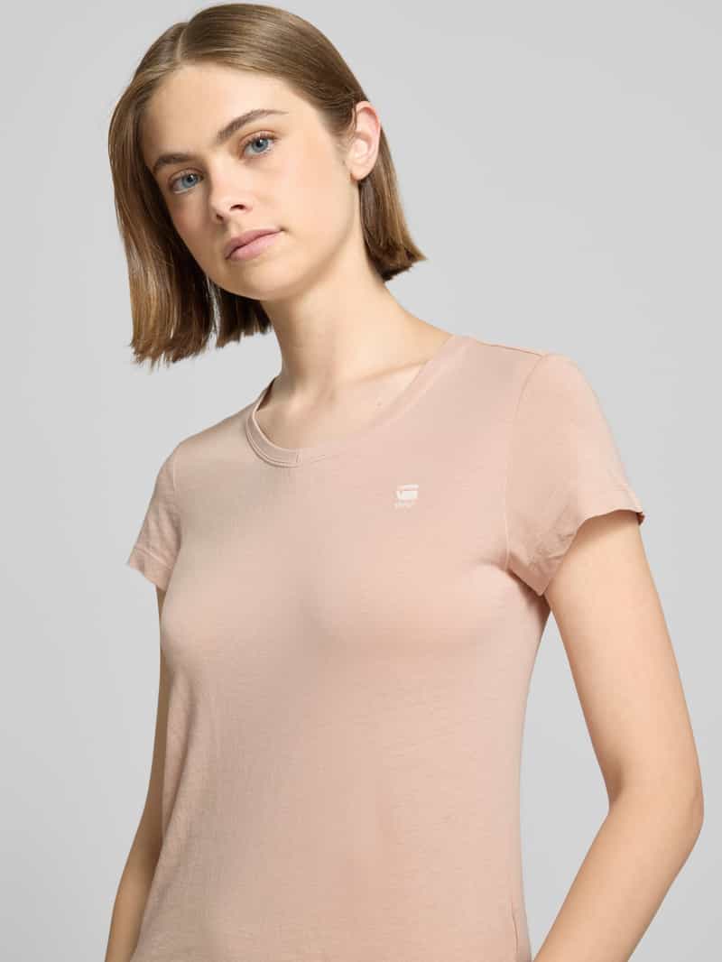 G-Star Raw Slim fit T-shirt met labelstitching model 'Eyben'