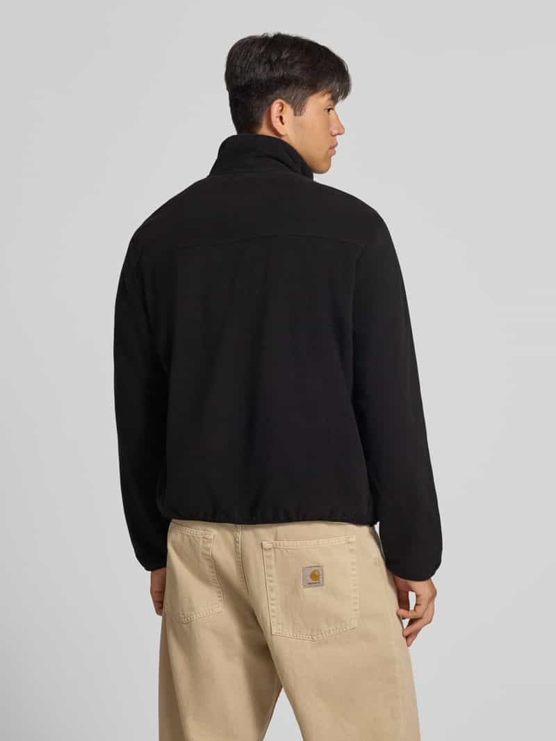 jack & jones Regular fit fleecejack met tweewegritssluiting model 'MASON'
