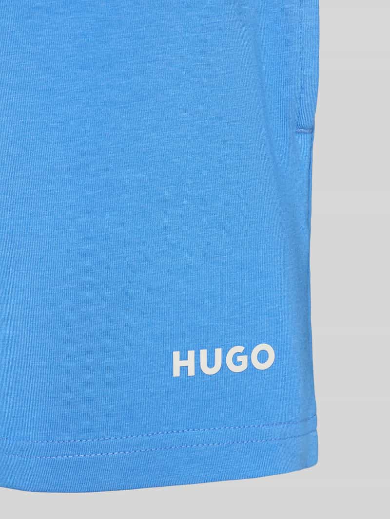 HUGO Korte pyjamabroek met elastische band