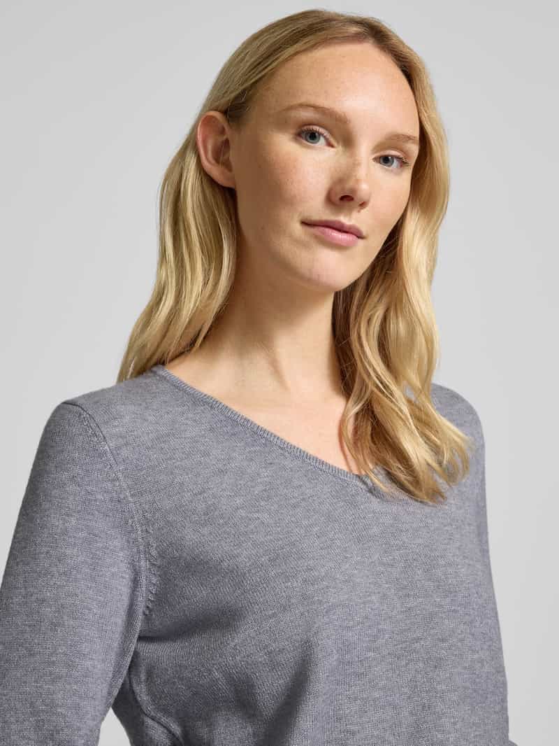 Christian Berg Woman Gebreide pullover met ribboorden