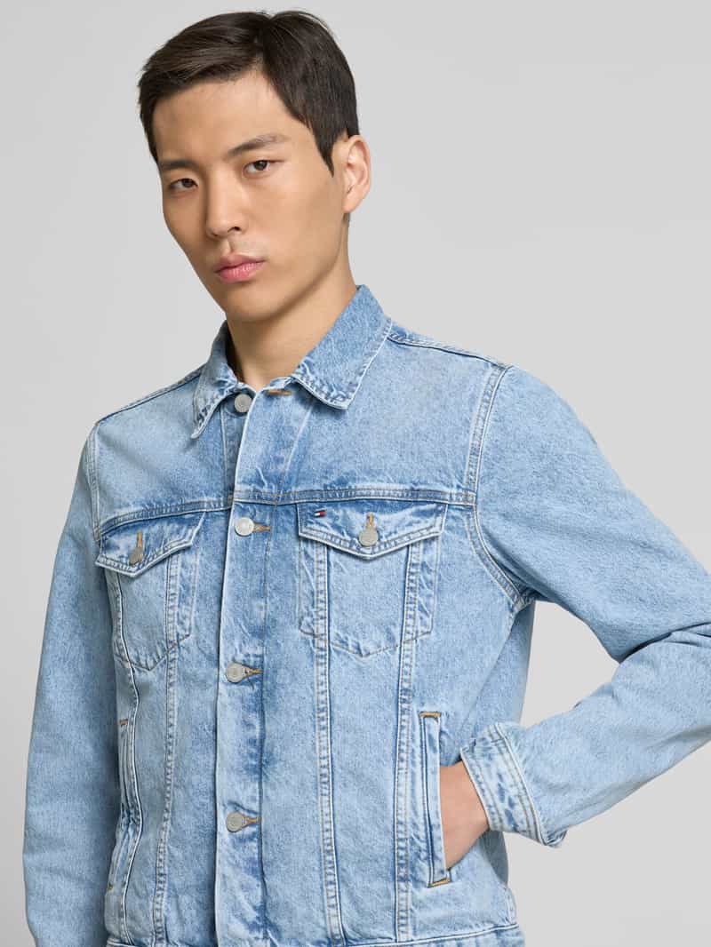 Tommy Hilfiger Regular fit jeansjack van puur katoen