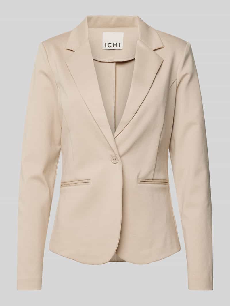 Slim fit blazer met paspelzakken, model 'KATE'