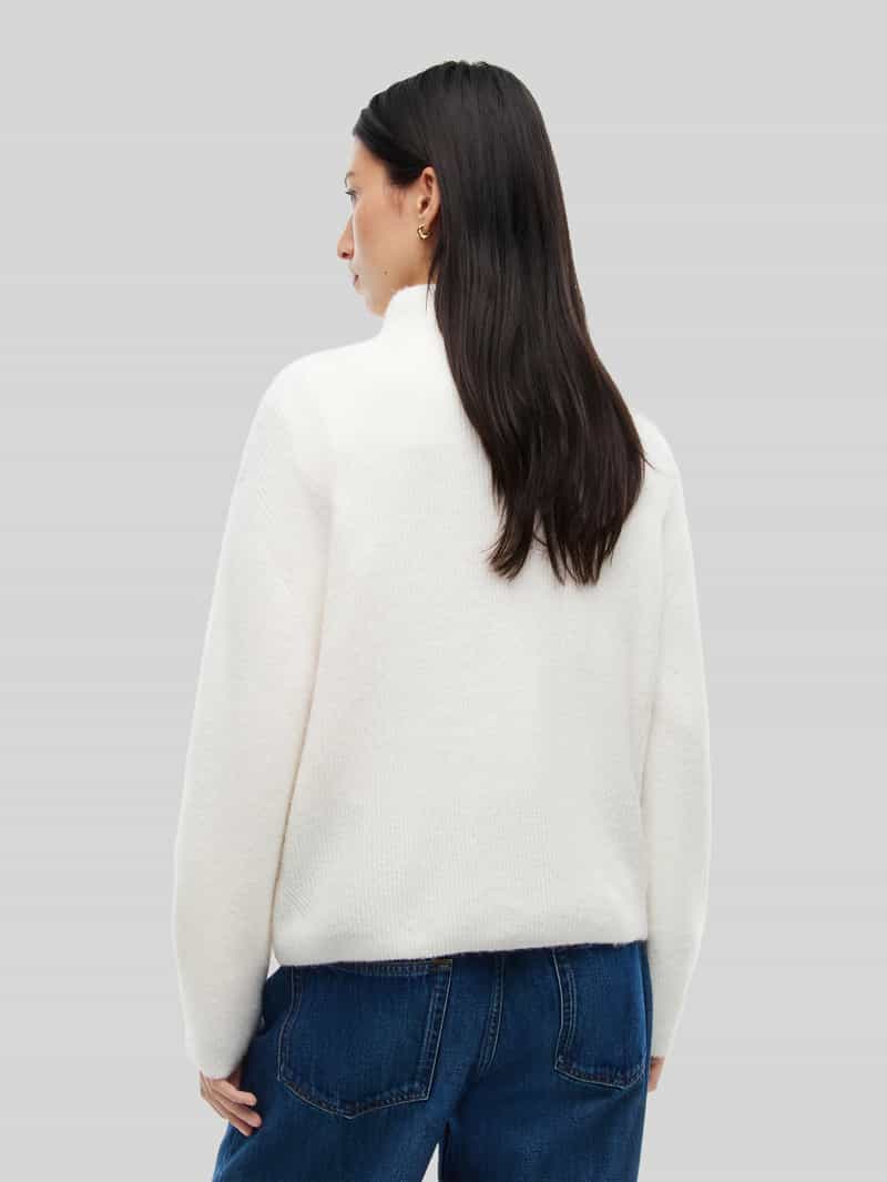 Tommy Jeans relaxed fit pullover met alpaca-aandeel