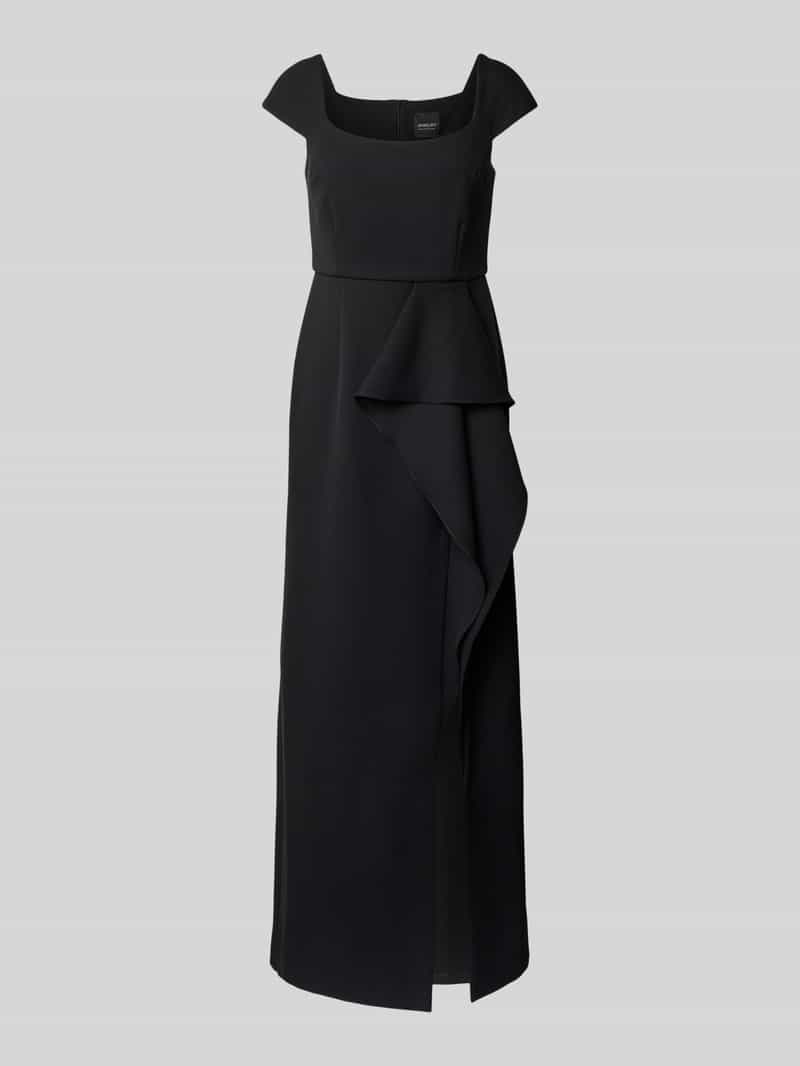 Marc Cain Maxi-jurk met volants en loopsplit