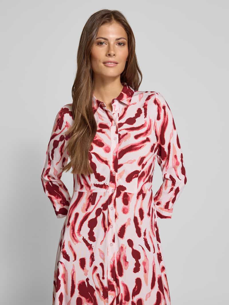 YAS Maxi-jurk met knoopsluiting model 'SAVANNA'