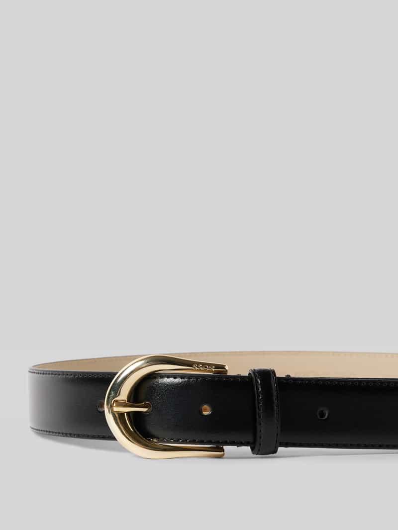 Boss Leren riem met doornsluiting model 'Carol'