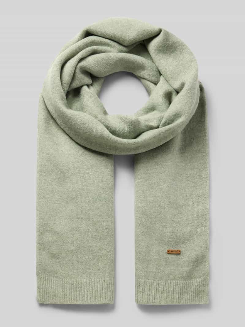 Sjaal met labelpatch model 'Witzia'