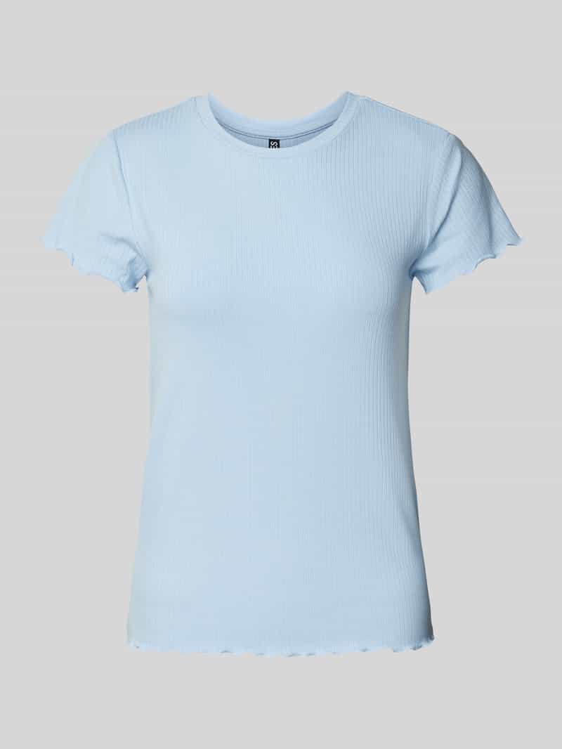 Pieces Slim fit T-shirt met viscose model 'NICCA'
