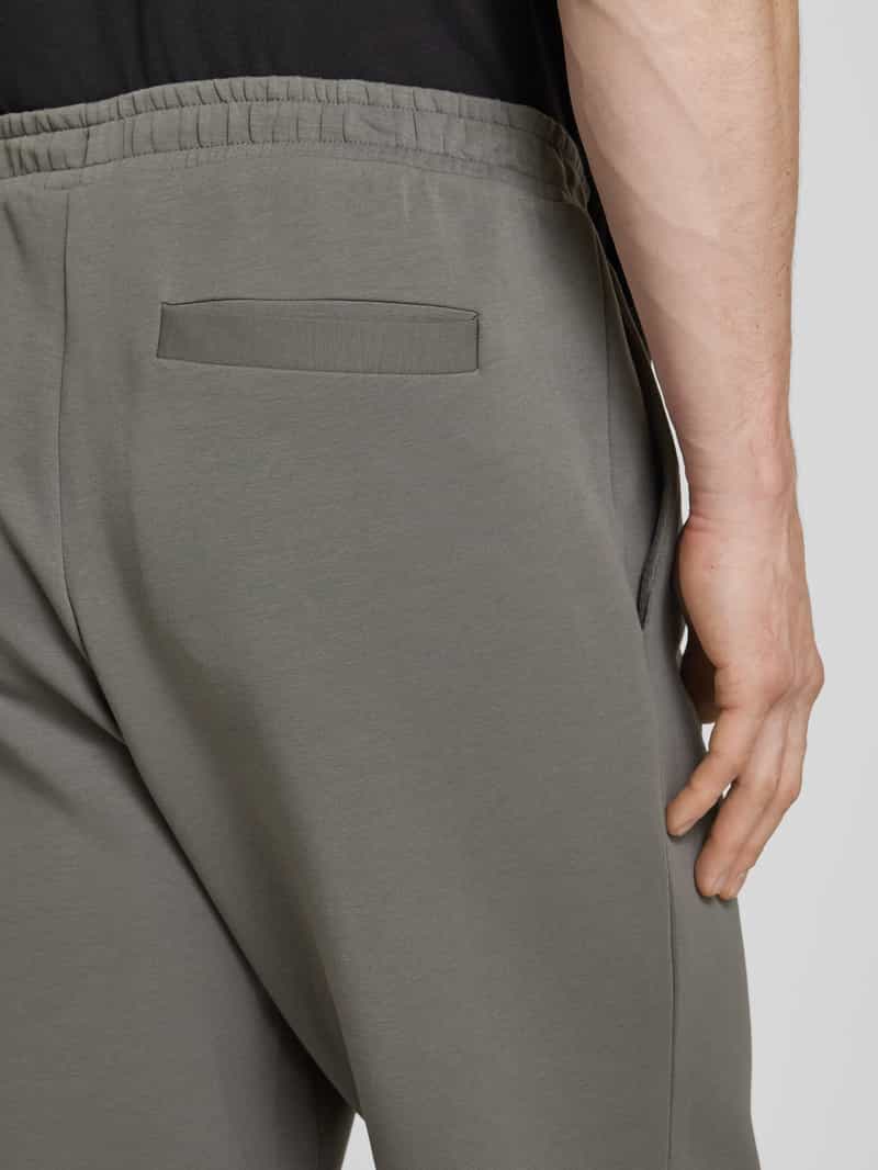 BOSS Green Regular fit sweatpants met achterzak model 'Hadiko'