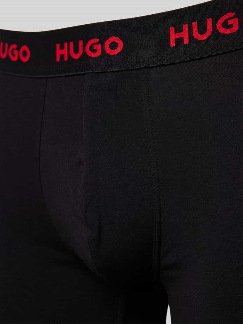 HUGO Boxershort met elastische band in een set van 3 stuks