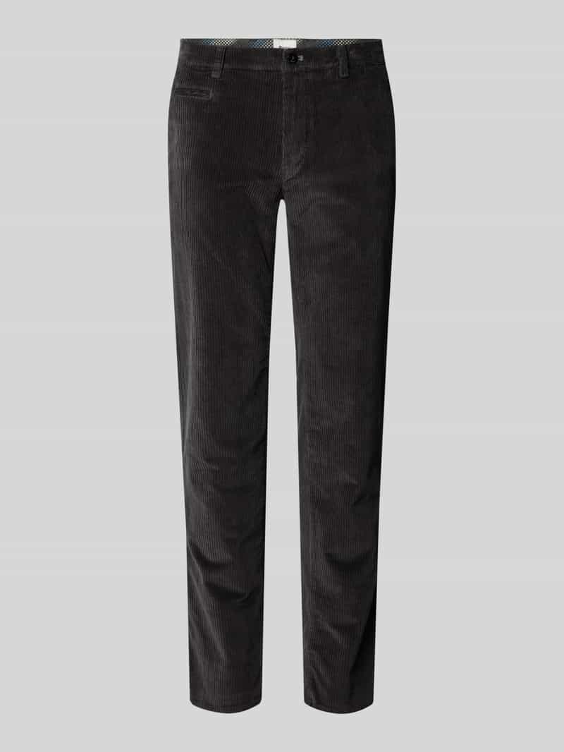 BRAX Corduroy broek met steekzakken model 'Fabio'