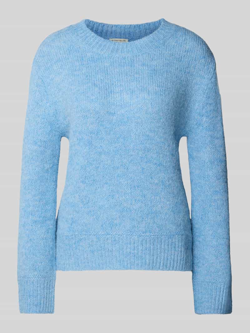 Tom Tailor Regular fit gebreide pullover met wol
