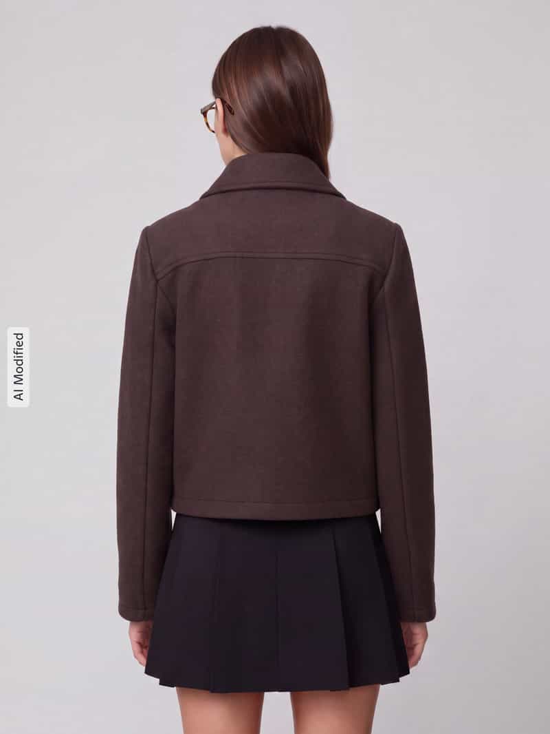 Vero Moda Regular fit blouson met platte kraag model 'SAFIR'