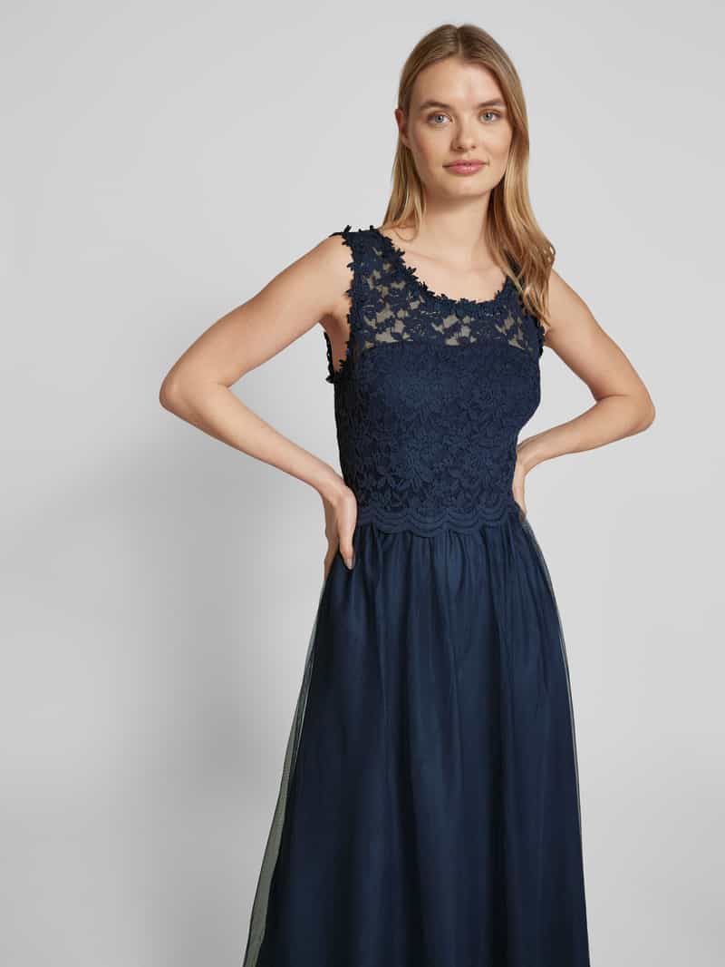 Vila Maxi-jurk met kant model 'LYNNEA'
