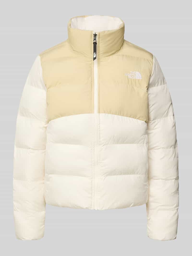 The North Face Gewatteerd jack met labeldetail model 'Saikuru