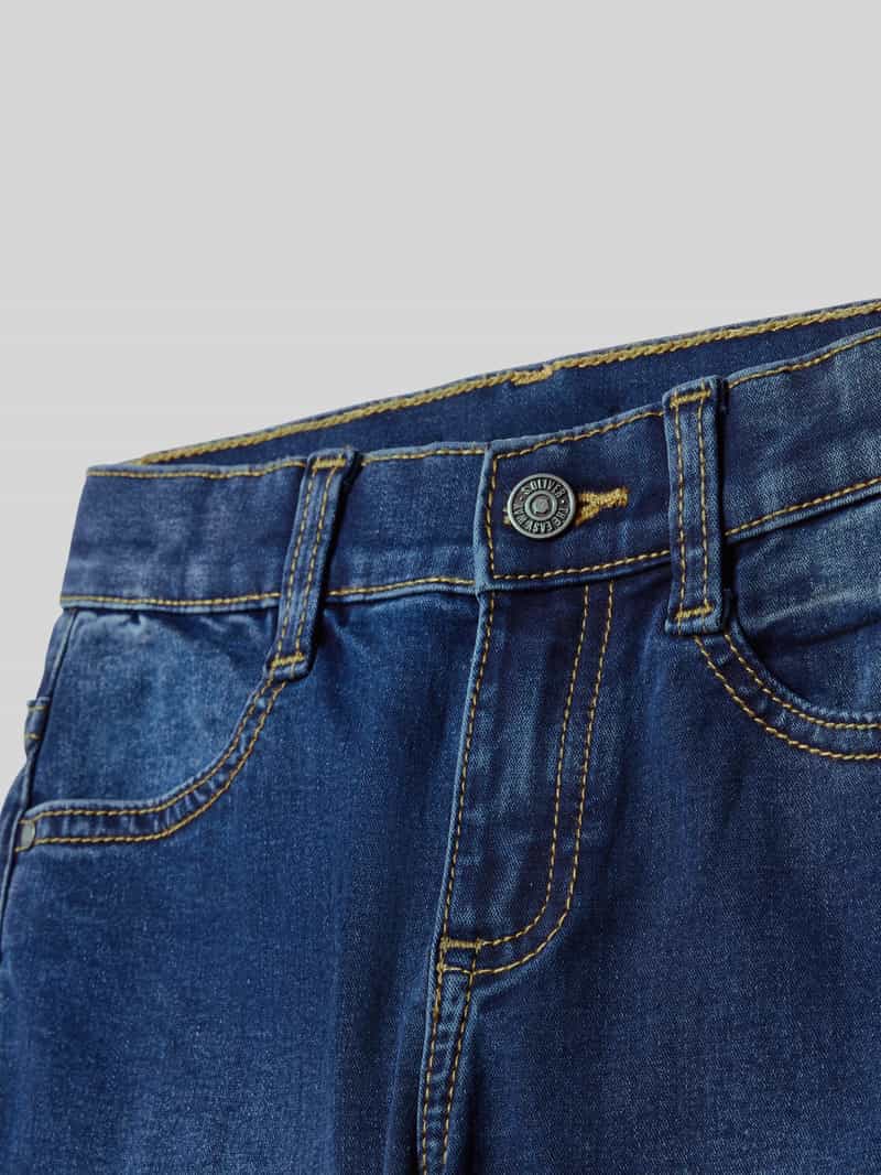 s.Oliver RED LABEL Slim fit jeans van katoenmix