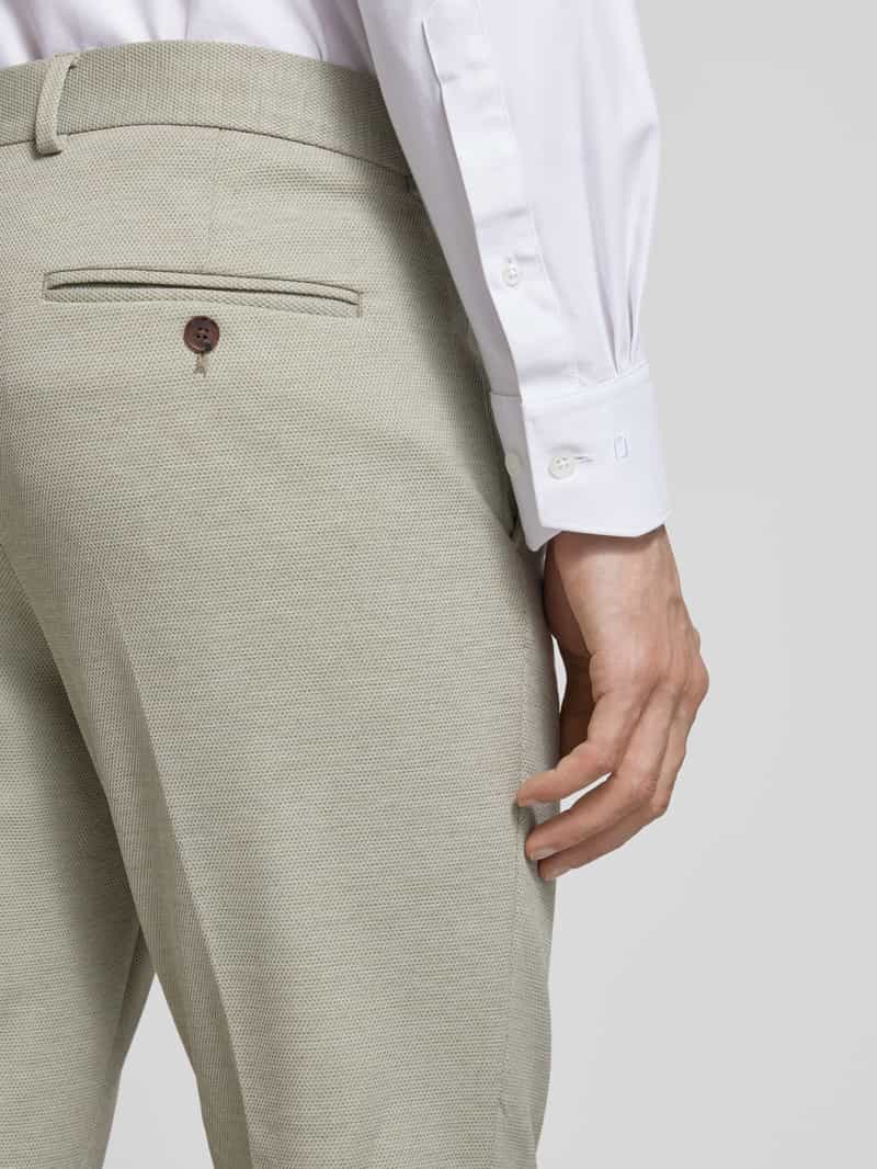 Selected Homme Stoffen broek met Franse steekzakken model 'SLIMAITOR'