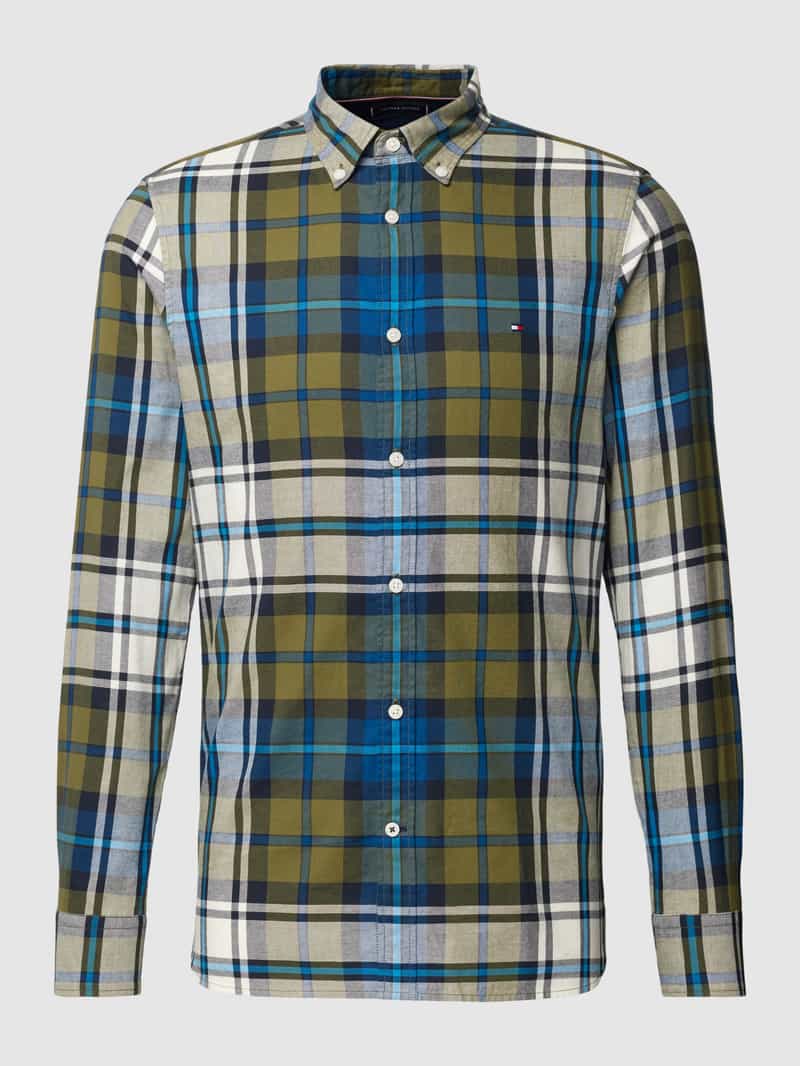 Tommy Hilfiger Slim fit vrijetijdsoverhemd met ruitjesmotief