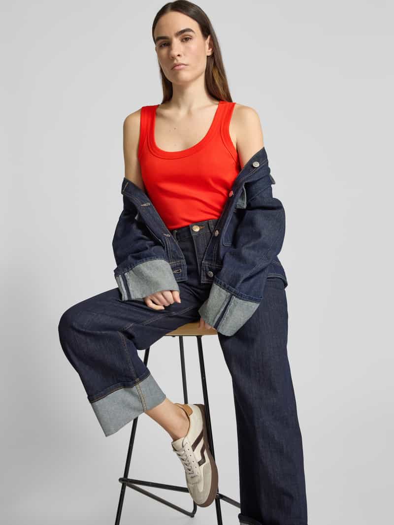 Marc Cain Tanktop met labelapplicatie