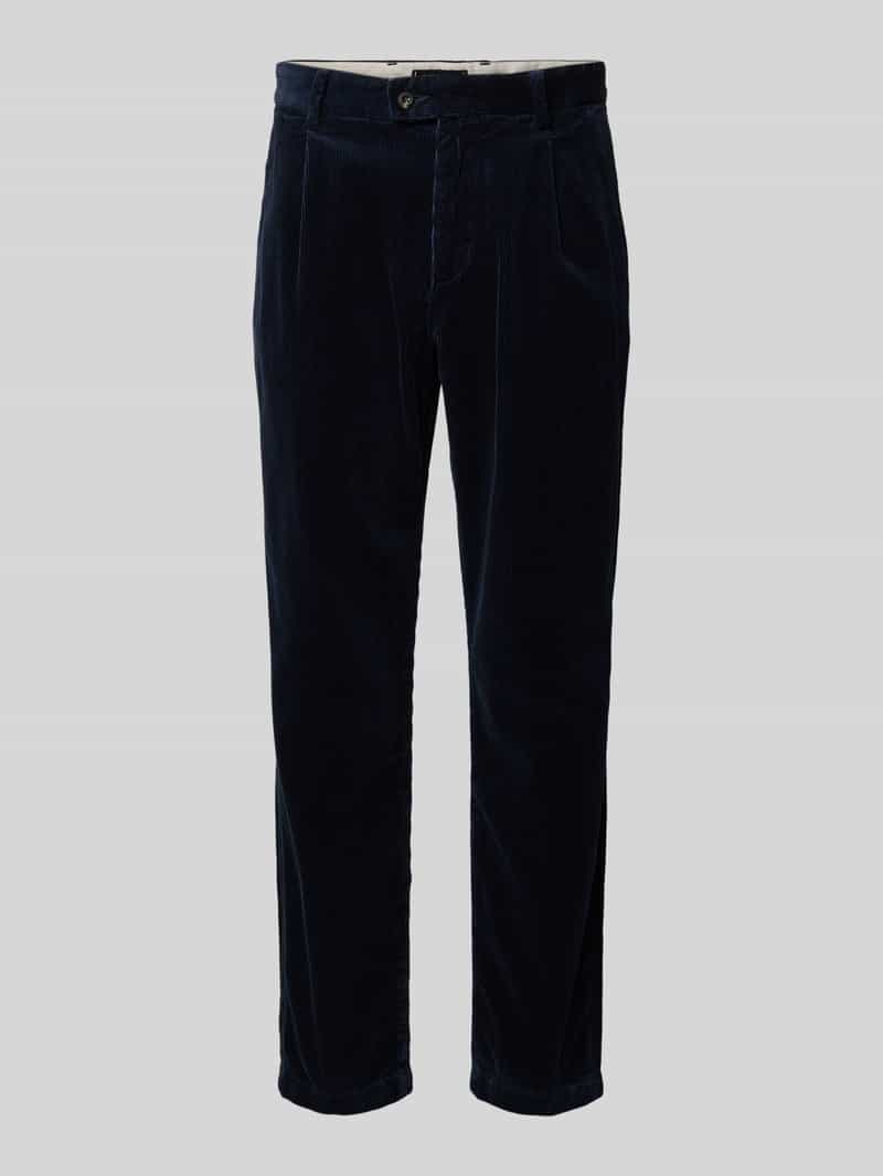 Tommy Hilfiger Tapered fit corduroy broek van puur katoen