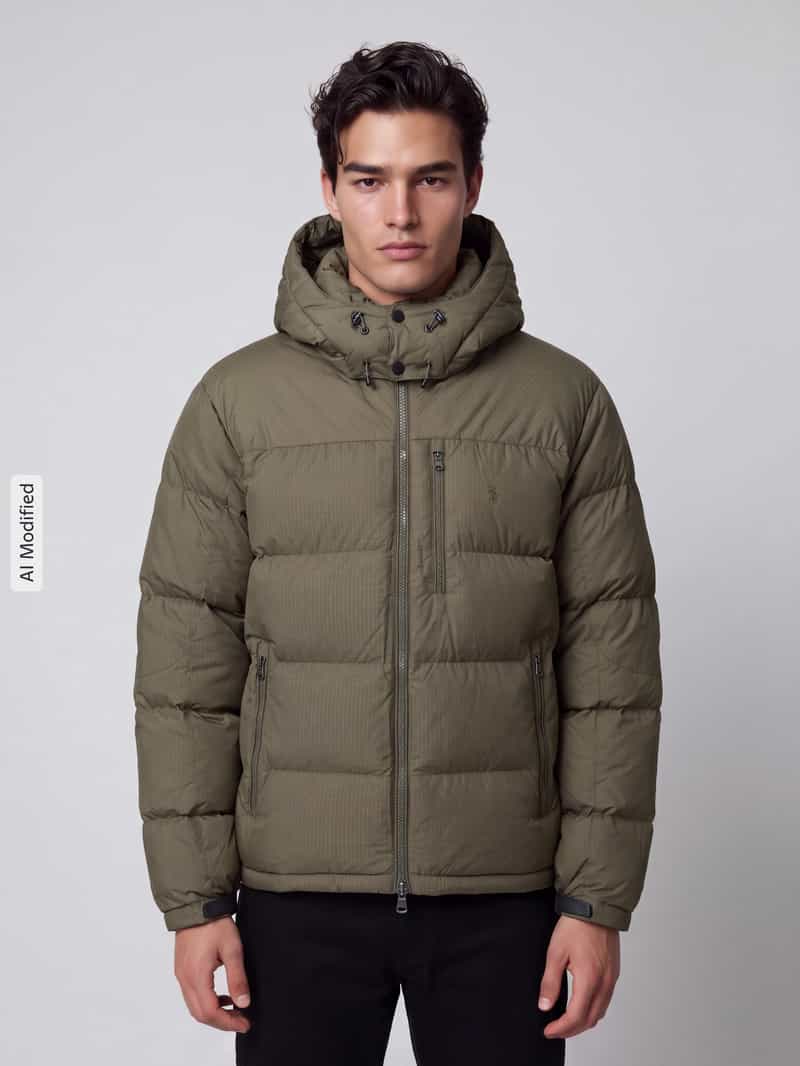 Polo Ralph Lauren Gewatteerd jack met tweewegritssluiting