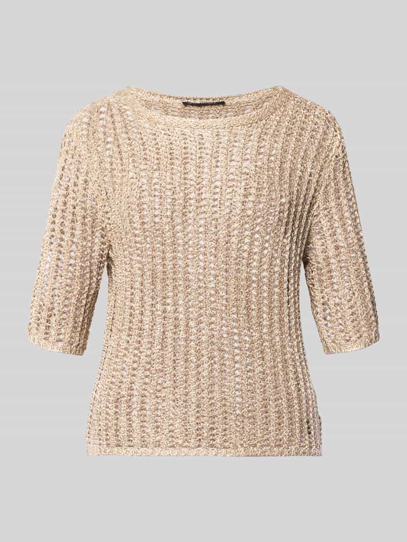 regular fit T-shirt van viscosemix in tricotlook