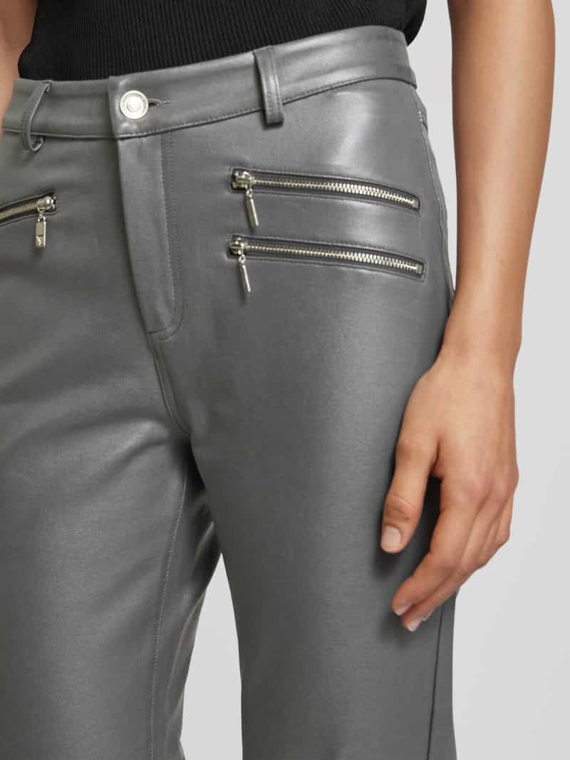 monari Stoffen broek met ritszakken