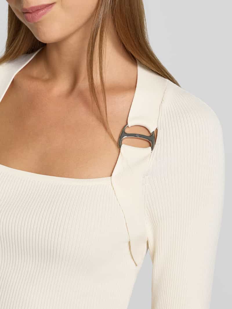 Lauren Ralph Lauren Shirt met lange mouwen en labeldetail