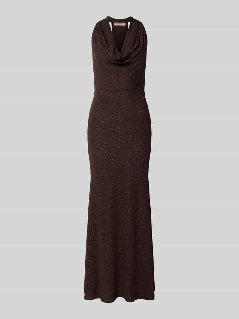 RINASCIMENTO slim fit avondjurk in glitterlook