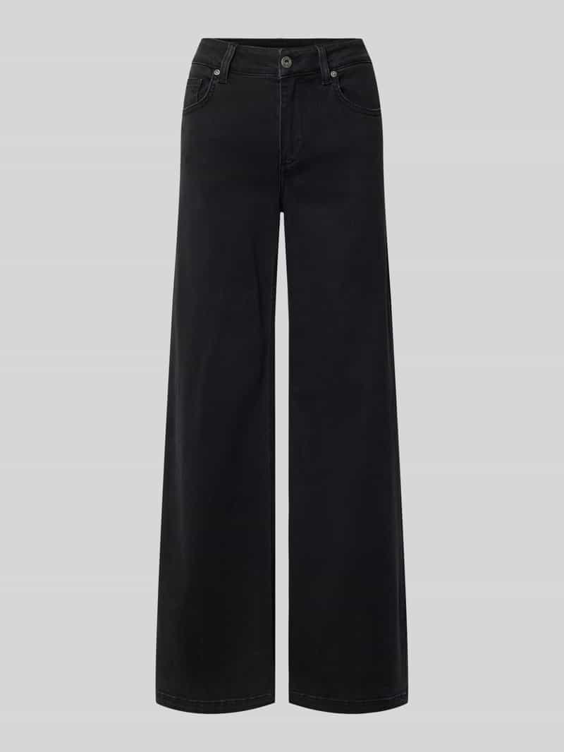 Liu Jo White Flared jeans in 5-pocketmodel model 'B.UP'