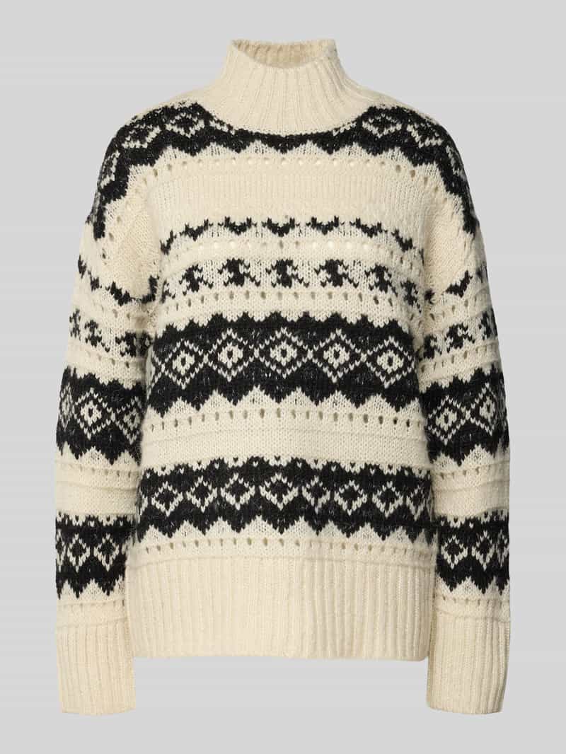 Vero Moda Regular fit gebreide pullover met ronde hals model 'AMPLE'