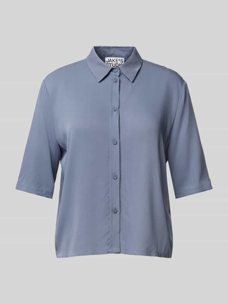 JAKE*S STUDIO WOMAN Regular fit overhemdblosue met 1 2-mouwen