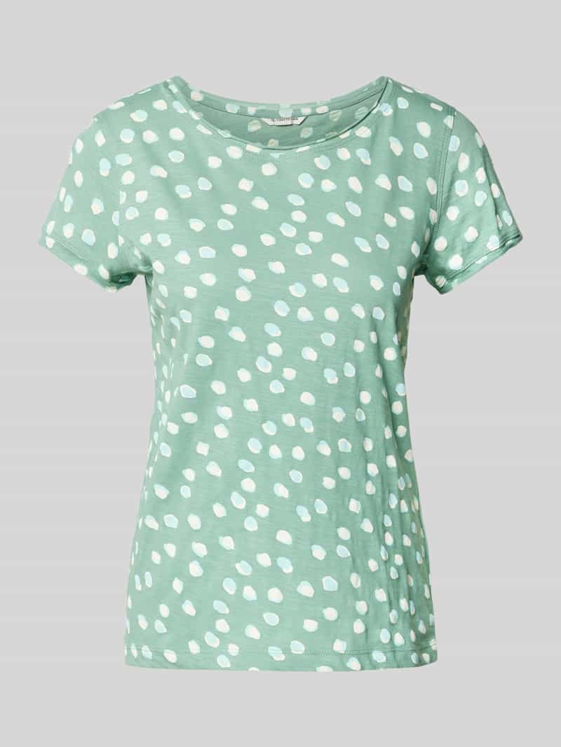 Tom Tailor Regular fit T-shirt van puur katoen