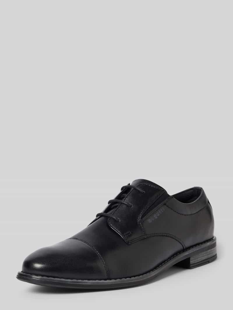 bugatti Derby aus Leder Modell 'Amros' in Black, Größe 44 211674544