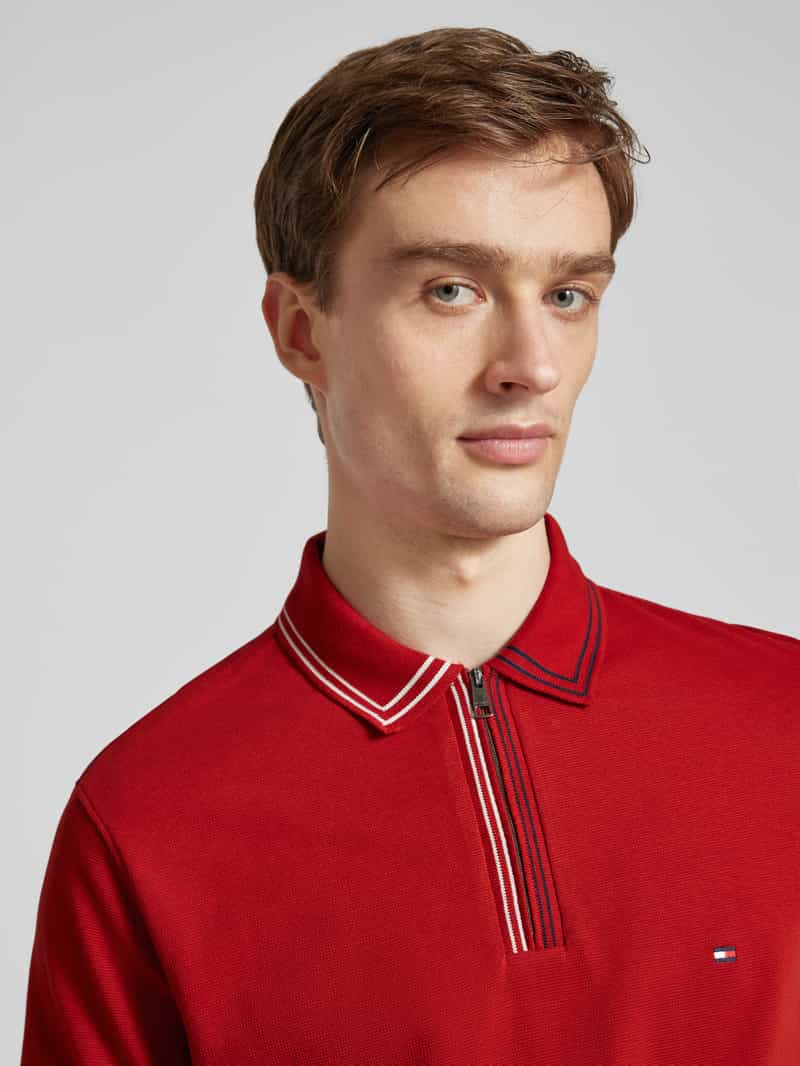 Tommy Hilfiger Regular fit poloshirt met logostitching