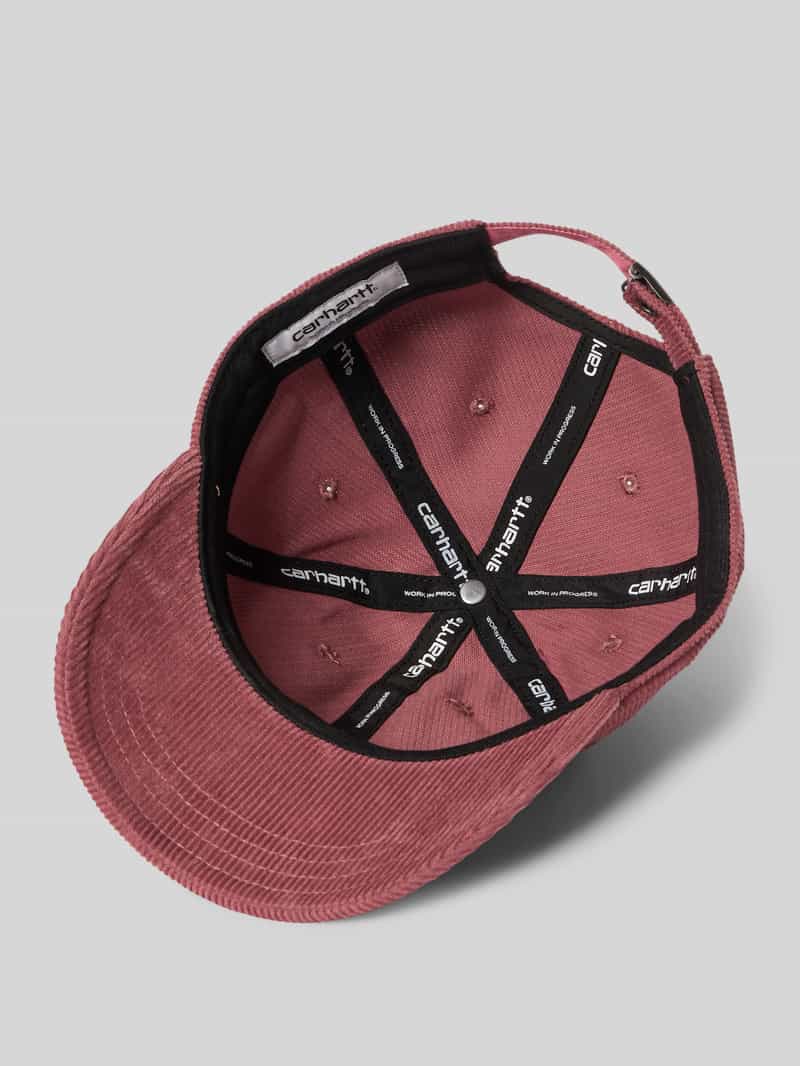 Carhartt Work In Progress Baseballpet met logostitching model 'HARLEM'