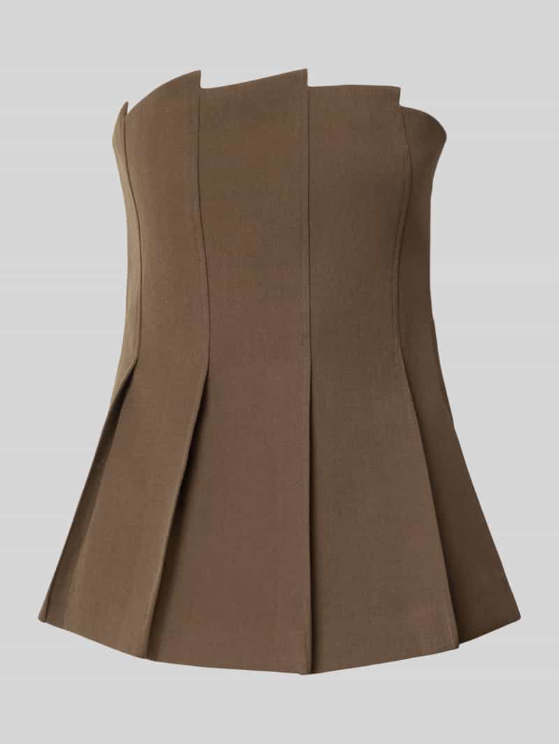 Blousetop in off-shoulder-look model 'stacy pleat corsage'
