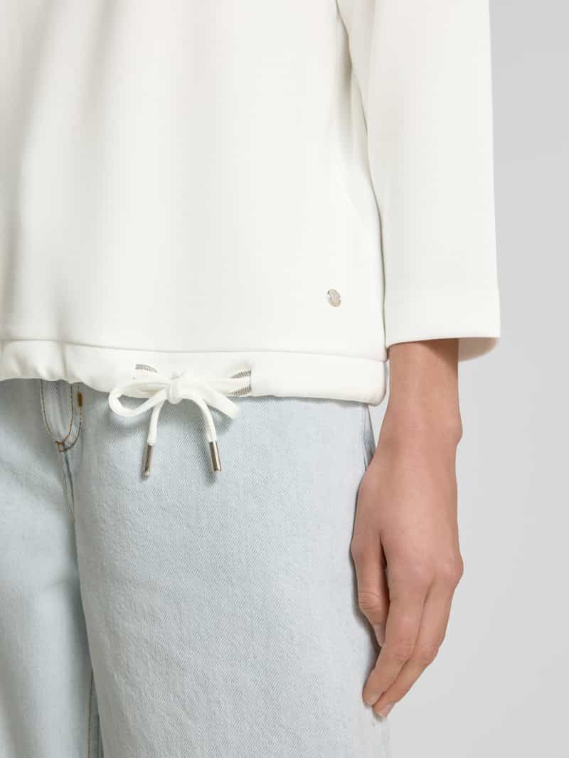 monari Sweatshirt met 3 4-mouwen