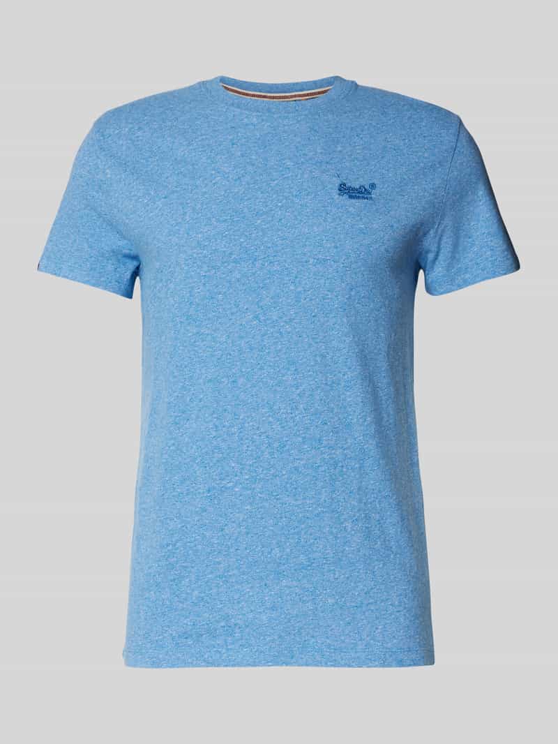 Superdry Shirt met ronde hals ESSENTIAL LOGO EMB TEE