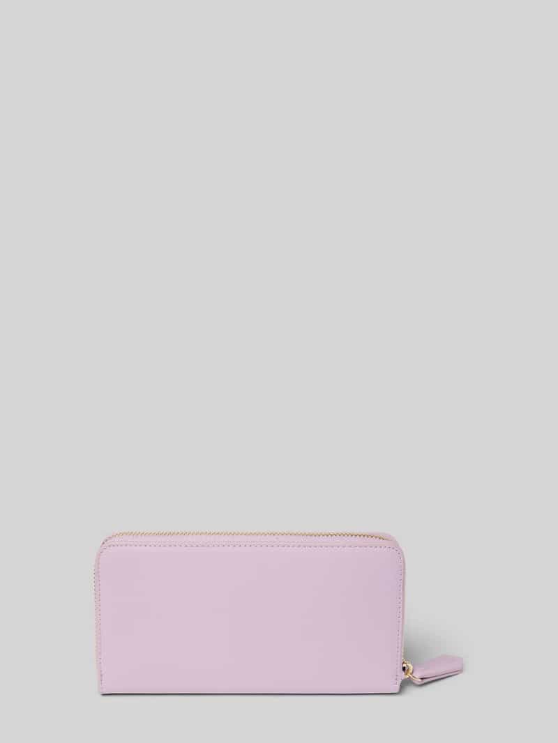 VALENTINO BAGS Portemonnee met labelapplicatie model 'ZERO RE'